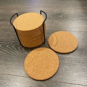 Cork coasters (set of 16)